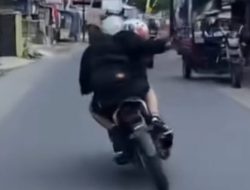 Dua Pelajar Ugal-Ugalan di Jalan Raya Kudang, Bikin Resah Warga