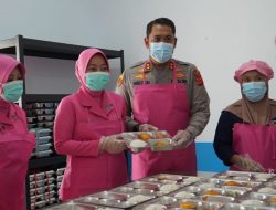 Polres Tasikmalaya Uji Coba Dapur MBG Di Tanjungjaya