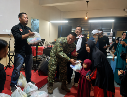 Santunan Anak Yatim dan Pembagian Sembako Meriahkan Peresmian Lokasi Baru Caffe Lagend