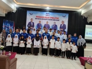 Pendidikan Politik HUT ke-25 Demokrat, DPC Kota Tasikmalaya Perkuat Kader Melalui Digitalisasi