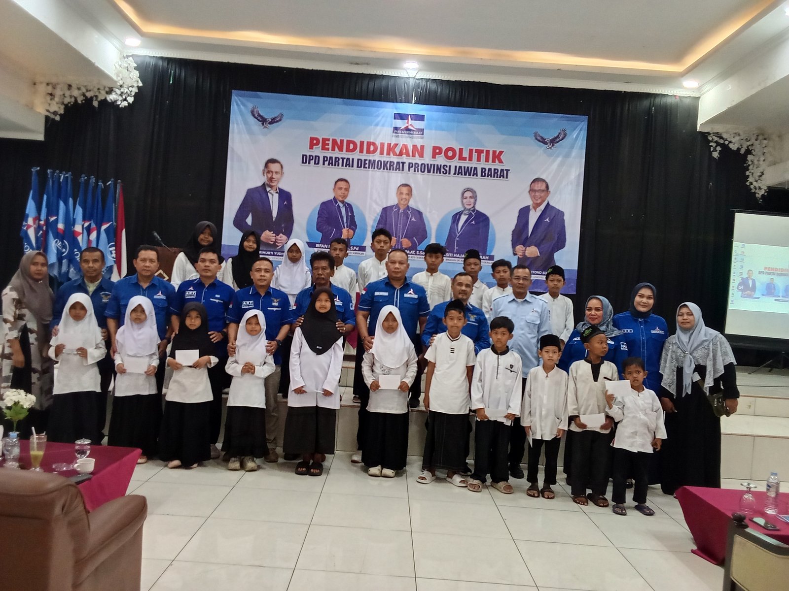 Pendidikan Politik HUT ke-25 Demokrat, DPC Kota Tasikmalaya Perkuat Kader Melalui Digitalisasi