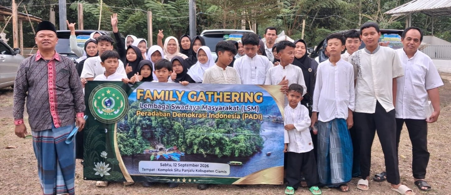 Family Gathering LSM PADI di Situ Panjalu, Perkuat Soliditas dan Kepedulian Sosial