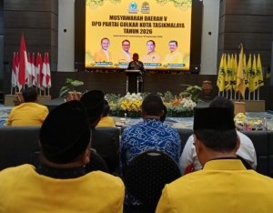 Nurul Awalin Terpilih Aklamasi Pimpin Golkar Kota Tasikmalaya, Bidik 10 Kursi DPRD  ‎