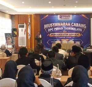 14 Advokat Baru DPC Peradi Tasikmalaya Diminta Utamakan Integritas dan Pengabdian kepada Masyarakat
