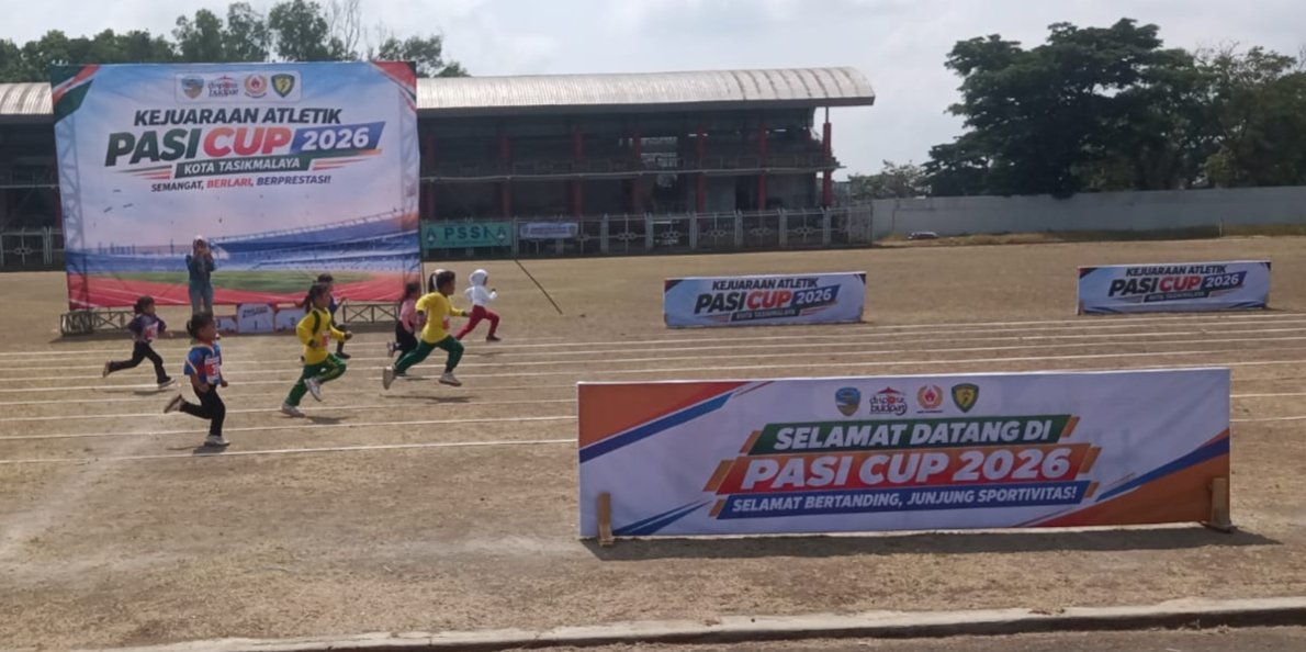 PASI Cup 2026 Diikuti 510 Peserta, Wali Kota Tasikmalaya Dorong Lahirnya Atlet Berprestasi