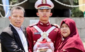Dua Kali Gagal, Putra Petani Majalengka Akhirnya Wujudkan Mimpi Jadi Taruna Akpol
