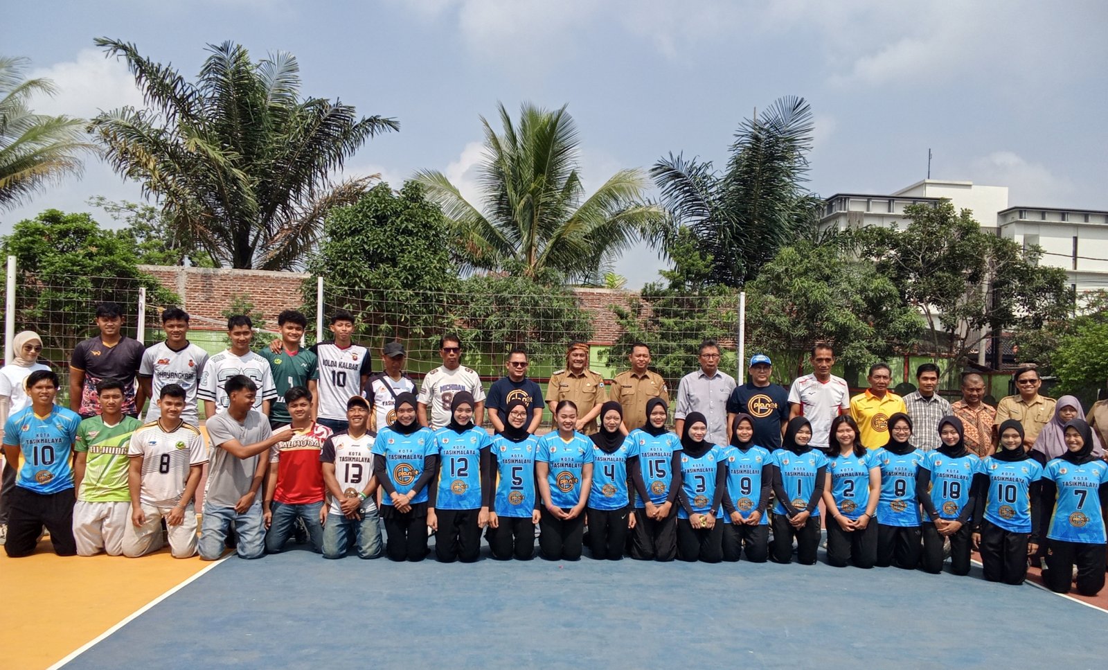24 Atlet Voli Indoor Kota Tasikmalaya Jalani TC, PBVSI Optimistis Raih Medali Porprov Jabar XV